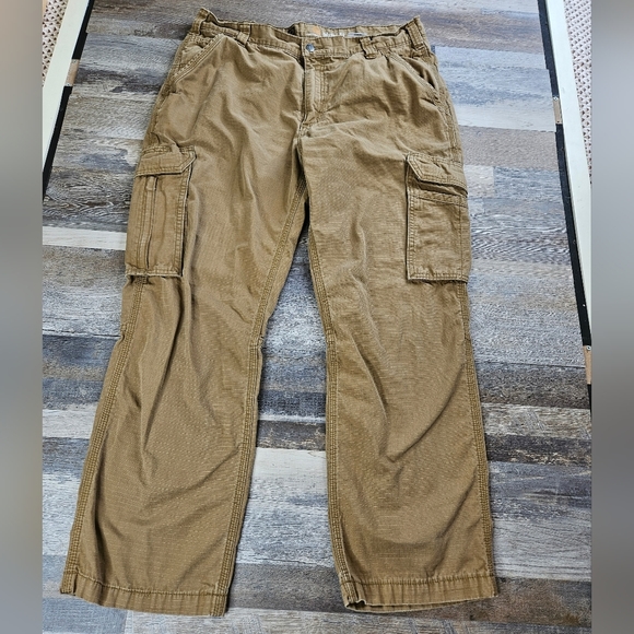 Carhartt Pants Carhartt Mens Force Tappen Cargo Pant Rip Stop 38x3